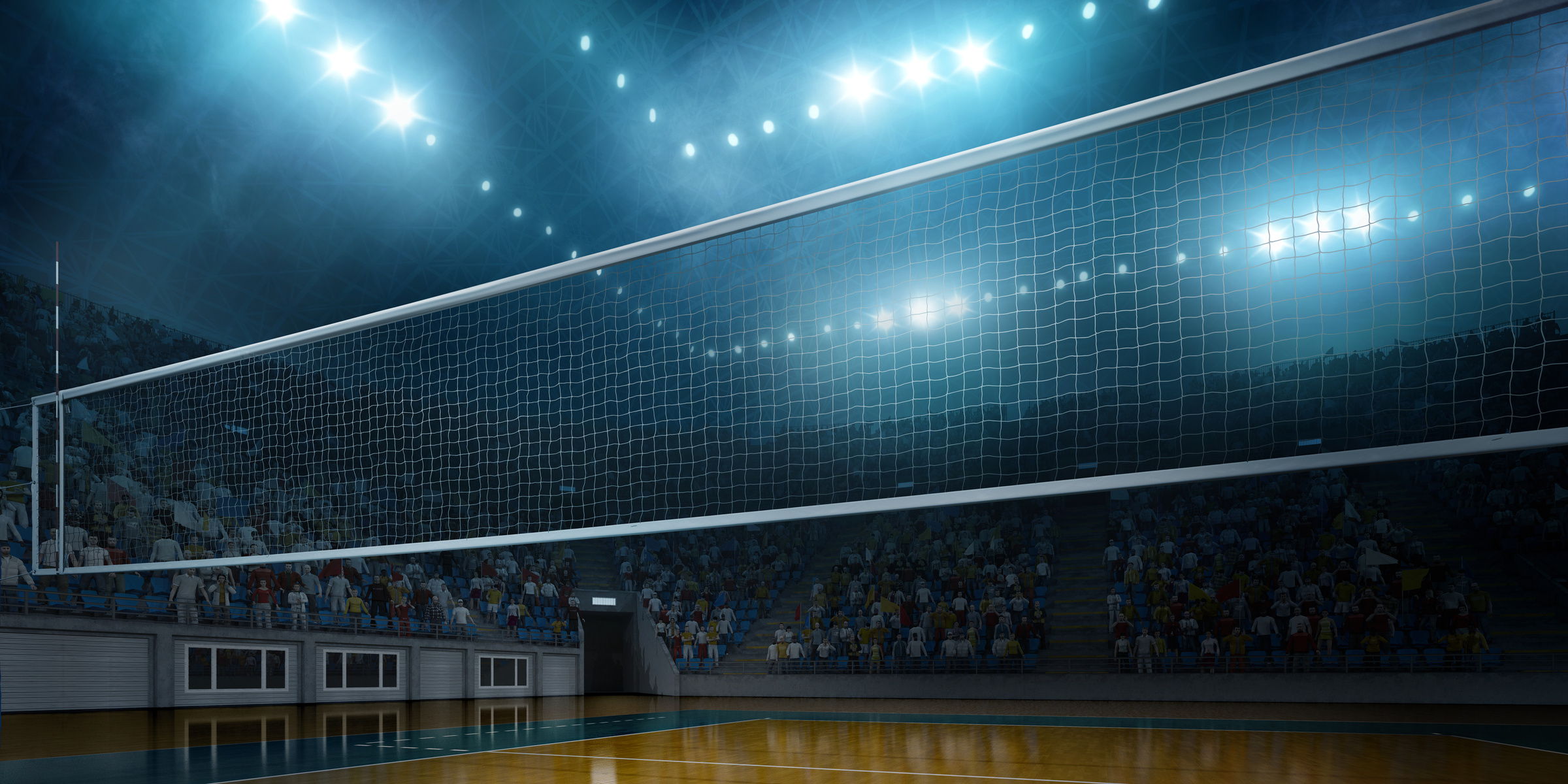 Volleyball indoor stadium